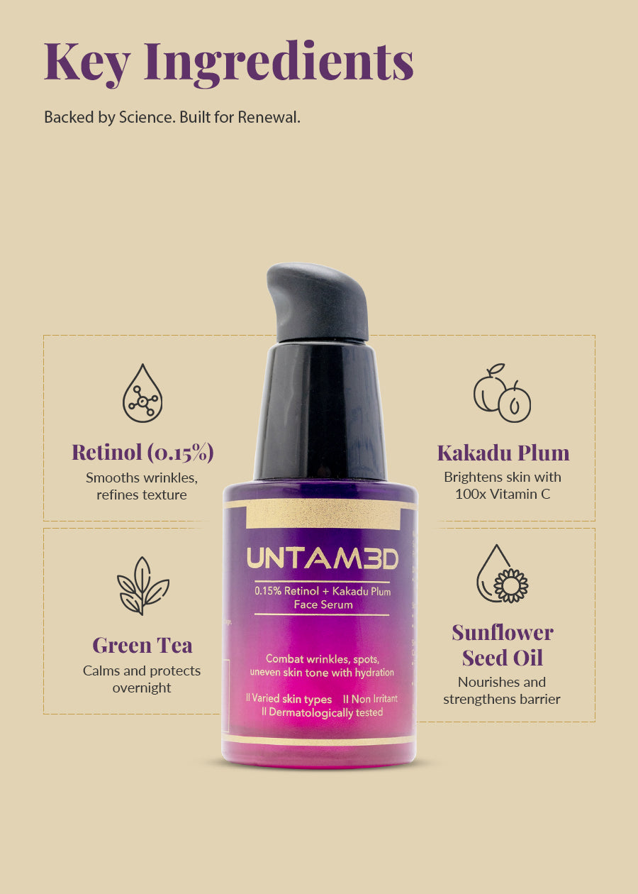 Retinol + Kakadu Plum Face Serum