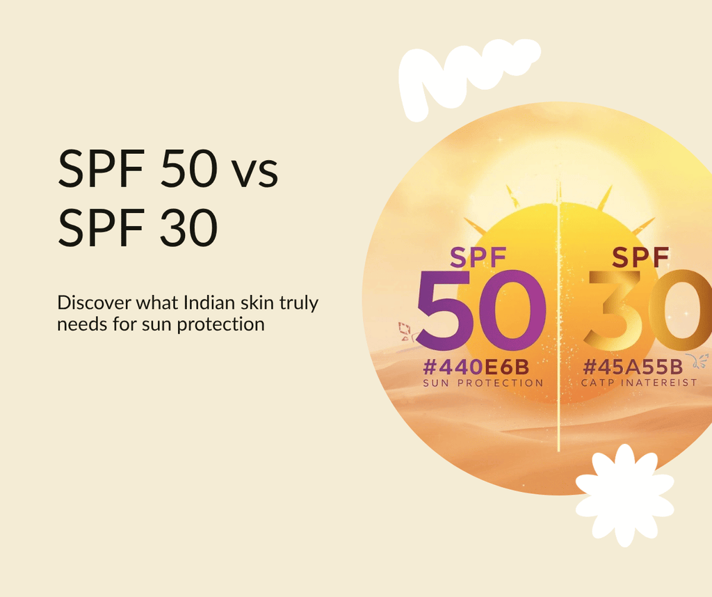 SPF 50 vs SPF 30: What Indian Skin Actually Needs